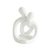 HKM-657555 Modern Nordic Handmade Ceramic Couples Candlestick Set in Various Colors