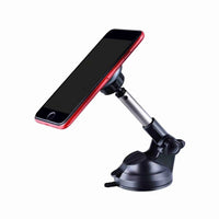 HKM-657683 360-Degree Rotating Telescopic Magnetic Phone Holder with Strong Suction Cup for Car and Home Use