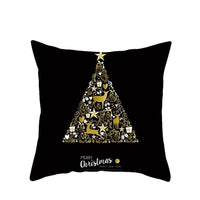 HKM-657683 Modern Polyester Pillowcase with Lattice Deer Design - 45x45cm Cushion Cover