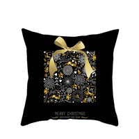 HKM-657683 Modern Polyester Pillowcase with Lattice Deer Design - 45x45cm Cushion Cover