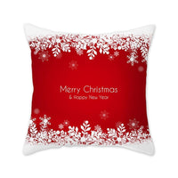 HKM-657683 Modern Polyester Pillowcase with Lattice Deer Design - 45x45cm Cushion Cover