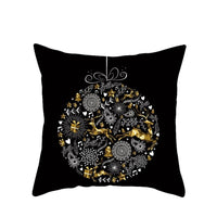 HKM-657683 Modern Polyester Pillowcase with Lattice Deer Design - 45x45cm Cushion Cover