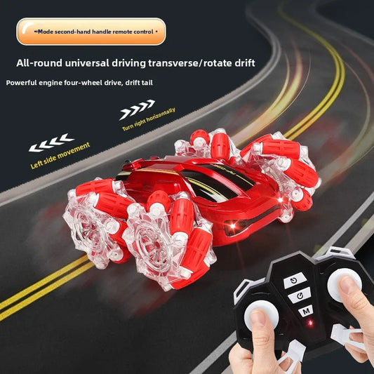 HKM-657875 Double-Sided RC Drift Stunt Car with 360° Rotation and Dual Gesture Control - Ready-to-Go Package