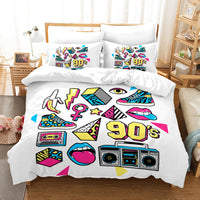 HKM-657939 Cozy 3-Piece Polyester Bedding Set for All Seasons