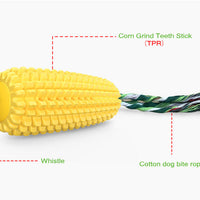HKM-658067 Pet Supplies Simulation Corn Dog Bite-resistant Vent Sound Toys