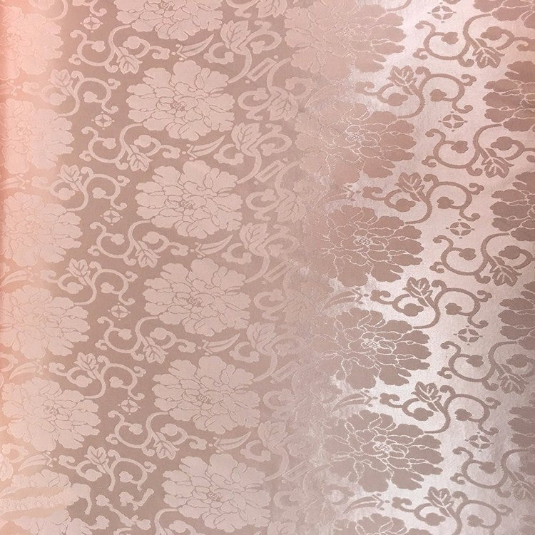 HKM-658451 Chrysanthemum Pattern Jacquard Fabric for Home Textile Projects - 150 cm Width