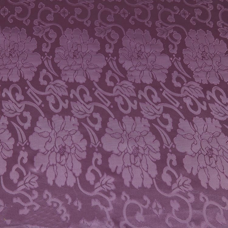 HKM-658451 Chrysanthemum Pattern Jacquard Fabric for Home Textile Projects - 150 cm Width