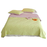 HKM-658451 Cool Ice Silk Summer Blanket with Soybean Fiber Filling in Multiple Sizes