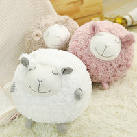 HKM-658515 Adorable Plush Baby Sheep Doll in Multiple Colors and Outfits