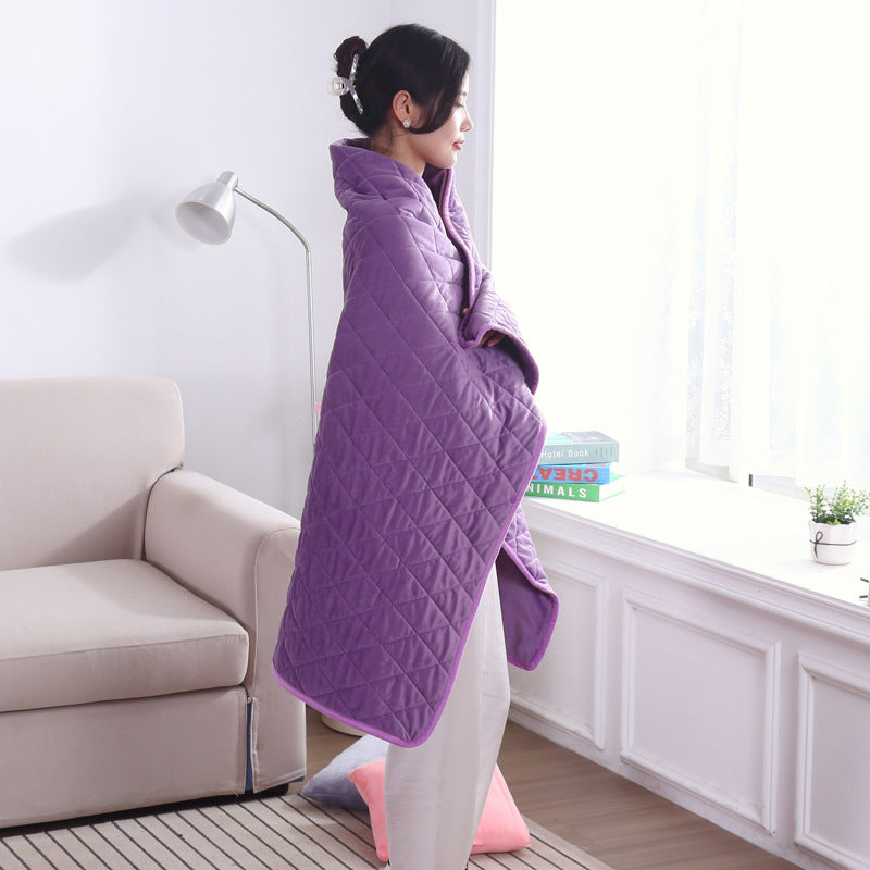 HKM-658771 USB Electric Heating Blanket in Solid Colors, Modern Design, Available in Various Sizes