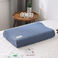 HKM-658771 Washed Cotton Latex Pillowcase in Elegant Designs, Skin-Friendly and Soft
