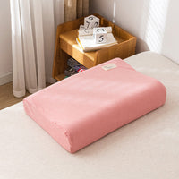HKM-658771 Washed Cotton Latex Pillowcase in Elegant Designs, Skin-Friendly and Soft