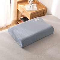 HKM-658771 Washed Cotton Latex Pillowcase in Elegant Designs, Skin-Friendly and Soft