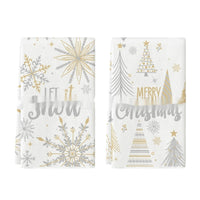 HKM-659027 Christmas-Themed Ultra-Fine Fiber Printed Towel in Various Festive Designs