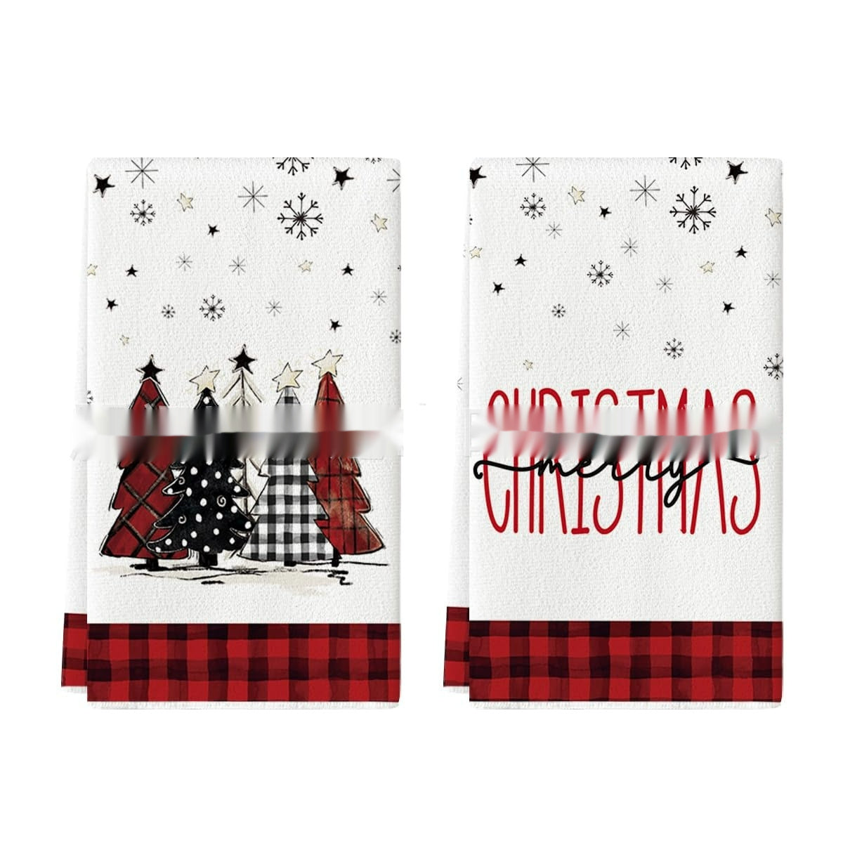 HKM-659027 Christmas-Themed Ultra-Fine Fiber Printed Towel in Various Festive Designs