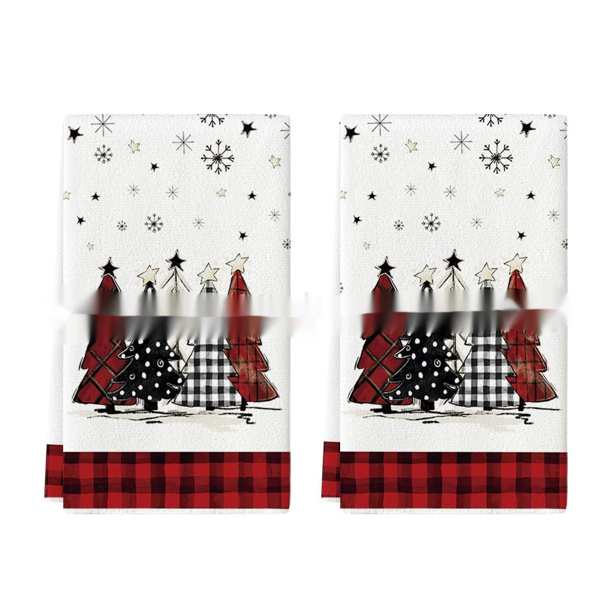 HKM-659027 Christmas-Themed Ultra-Fine Fiber Printed Towel in Various Festive Designs