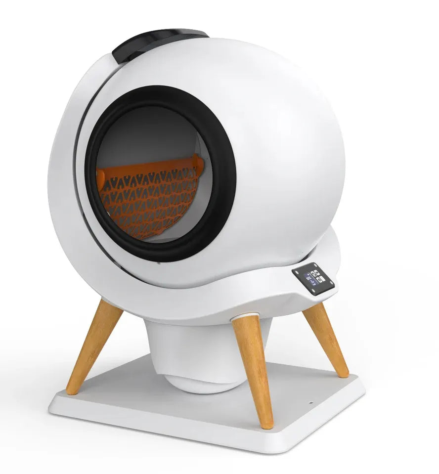 KTX-659219 Smart Automatic Cat Litter Box with App Control for Multi-Cat Households