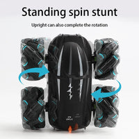 HKM-659603 2.4GHz 1/18 Double-Sided RC Stunt Car with 360 Rotation for Indoor and Outdoor Fun