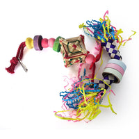 HKM-659859 Parrot Playtime Toy Set - 5 Fun and Engaging Bird Toys