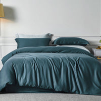 HKM-659923 Lenzing Tencel Double-Sided Solid Color Bedding Set – Available in Multiple Elegant Shades