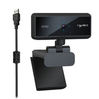 HKM-660115 1080P Auto Focus Webcam with 6-Layer Glass Lens and Noise-Canceling Microphone
