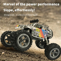 HKM-660179 Alloy RC Off-Road Climbing Truck for Boys, 1/12 Scale Remote Control Buggy, Indoor-Outdoor Fun