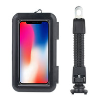 HKM-660435 Waterproof Bicycle Mobile Phone Holder for 3-6.5 Inch Devices