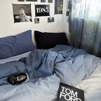 HKM-660755 Cartoon Printed Four-Piece Bedding Set in Various Sizes with Duvet Cover, Bed Sheet, and Pillowcases