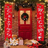 HKM-660883 Christmas Snowman and Penguin Holiday Decoration - 100D Polyester Fabric & 300D Oxford Cloth, 1 Pair