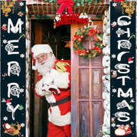HKM-660883 Christmas Snowman and Penguin Holiday Decoration - 100D Polyester Fabric & 300D Oxford Cloth, 1 Pair