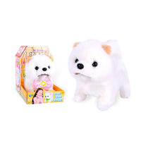 HKM-661011 Interactive Plush Toy Dog for Kids - Electric Walking Pet Doll Companion, Soft and Cuddly, 18 Months+