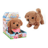 HKM-661011 Interactive Plush Toy Dog for Kids - Electric Walking Pet Doll Companion, Soft and Cuddly, 18 Months+
