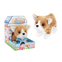 HKM-661011 Interactive Plush Toy Dog for Kids - Electric Walking Pet Doll Companion, Soft and Cuddly, 18 Months+