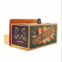 HKM-661075 Interactive Corrugated Cat Toy with Hamster Design - Safe and Natural Fun for Cats