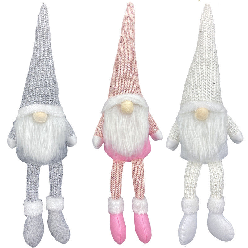 HKM-661203 Faceless Old Man Doll in Non-Woven Fabric for Christmas Decor