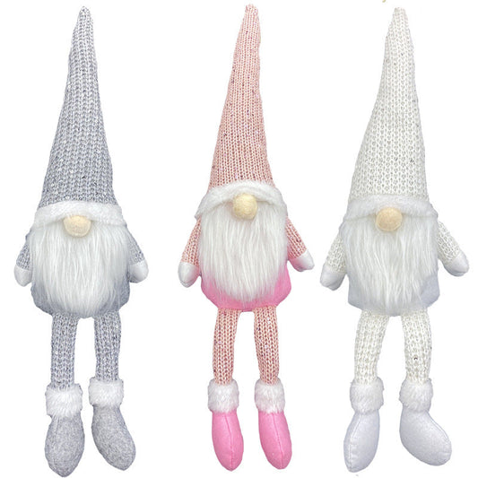 HKM-661203 Faceless Old Man Doll in Non-Woven Fabric for Christmas Decor