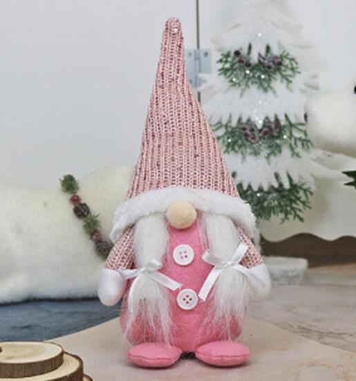 HKM-661203 Faceless Old Man Doll in Non-Woven Fabric for Christmas Decor