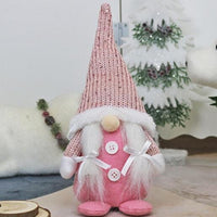 HKM-661203 Faceless Old Man Doll in Non-Woven Fabric for Christmas Decor