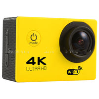 HKM-661267 Compact 4K Action Camera with 2.0 LCD Screen and 14MP Photos, 80-Min Battery Life