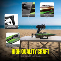 HKM-661331 High-Speed Waterproof Mini RC Boat with Reverse Function for Outdoor Fun