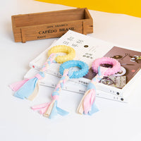 HKM-661395 Durable TPR Rubber Knot Toy for Dogs and Cats - Soft Spines for Dental Care and Fun Play