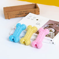 HKM-661395 Durable TPR Rubber Knot Toy for Dogs and Cats - Soft Spines for Dental Care and Fun Play