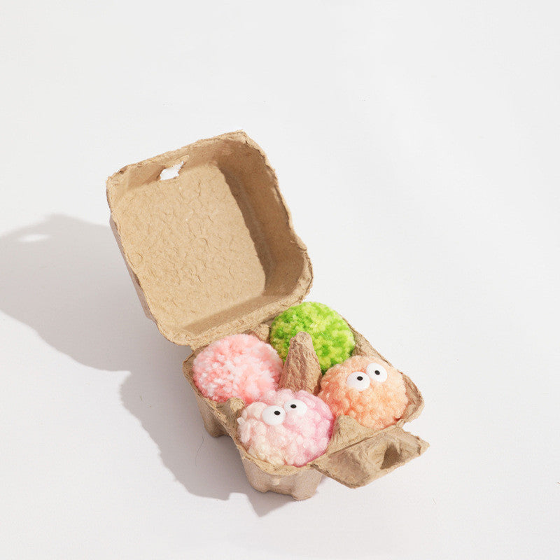 HKM-661523 Eco-friendly Carton Pack Dog Toy With Built-in Bell