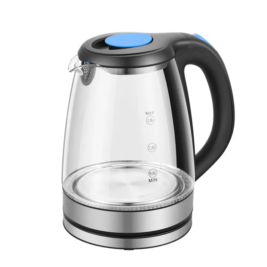 KTX-661523 High Borosilicate Glass Electric Kettle with Temperature Control and Fast Heating Function