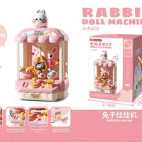 HKM-661715 Electronic Arcade Doll Catcher Machine for Kids - Educational Toy with Music and Claw Gameplay