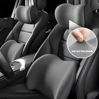 HKM-661715 Memory Foam Neck & Waist Cushion for Universal Car Seat Support