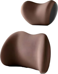 HKM-661715 Memory Foam Neck & Waist Cushion for Universal Car Seat Support