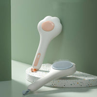 HKM-661843 Self-Cleaning Pet Comb for Cats and Dogs – Durable ABS & Stainless Steel Design