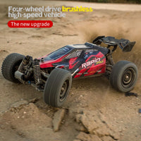 HKM-661907 1/16 Scale Brushless Remote Control Off-Road Racing Car 70km/h 4WD Electric Vehicle for Indoor and Outdoor Fun