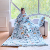 HKM-661907 Foldable Cartoon Animal Pattern Pillow - Multiple Sizes Available